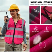 Custom Logo Safety Vest - Multi-colours