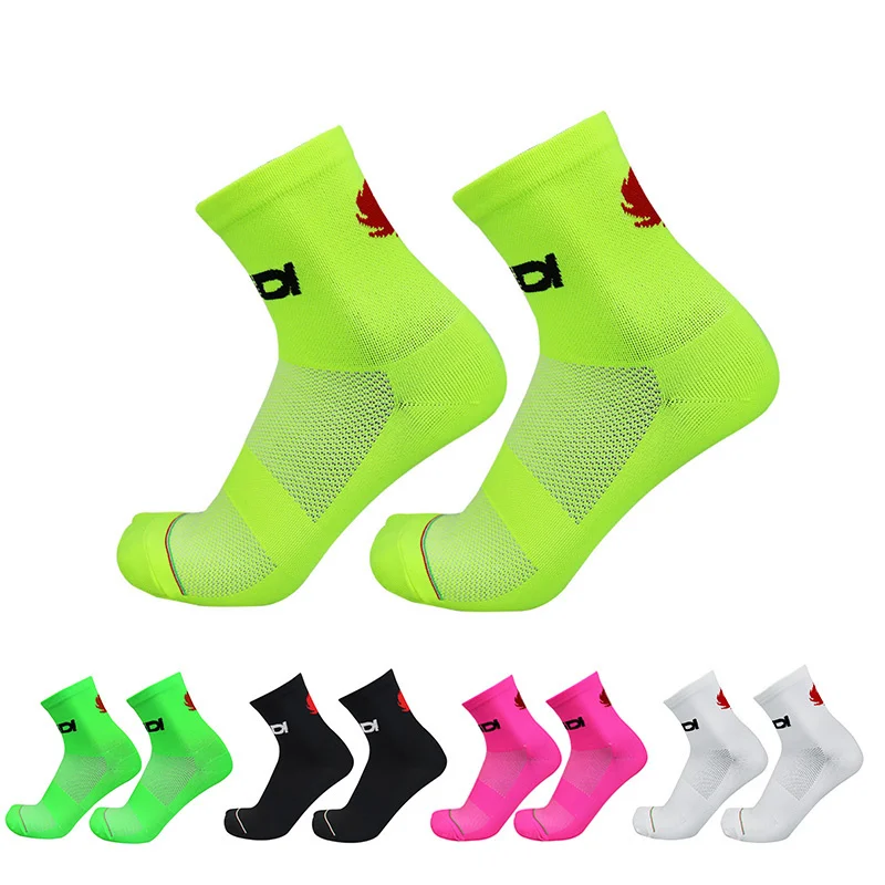 Racing Breathable Pro and Men Socks Bike Outdoor Sports Women Road Cycling Socks calcetines ciclismo hombre