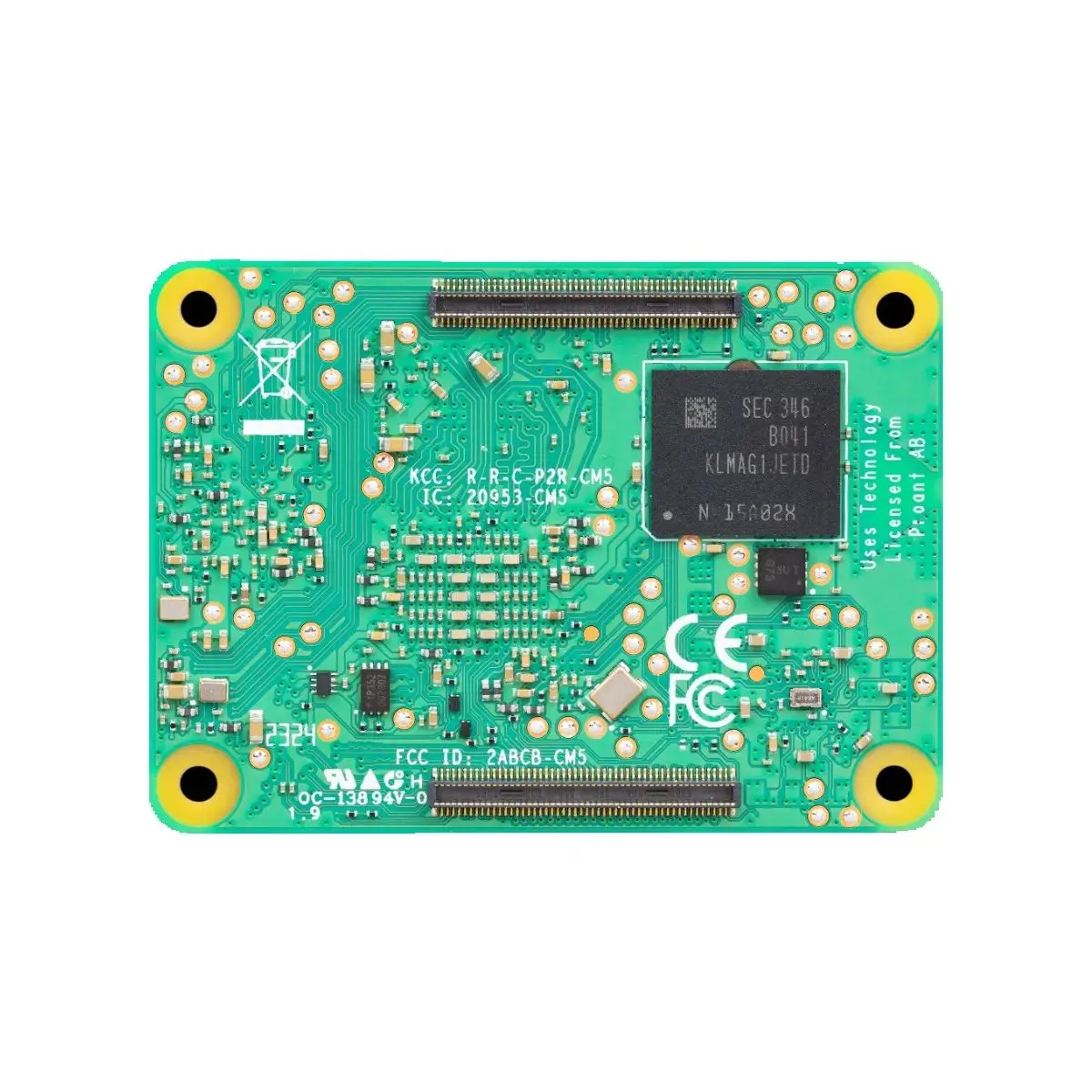 라즈베리 파이 컴퓨트 모듈 5 CM5 개발 보드 2.4GHz 5.0GHz Wi-Fi 블루투스 5.0, 2GB 4GB 8GB 16GB RAM, 16GB 32GB 64GB eMMC