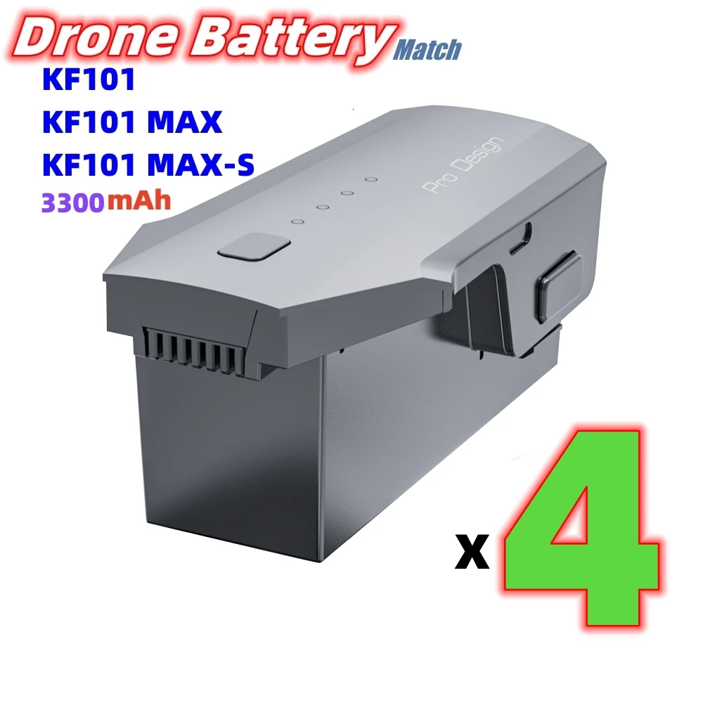 JHD Original Battary For KF101 Max Drone 3300mAh KF101 MAX-S Series Battery Dorne Accessories