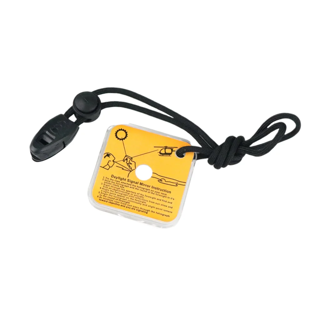 Outdoor Retroreflector Reflectors Survival Mirror Emergency Accessories Field Signal