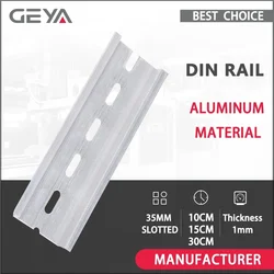 Universal Aluminum Guide Rail, Slotted Design, Various Lengths & 1mm Thickness (30cm)