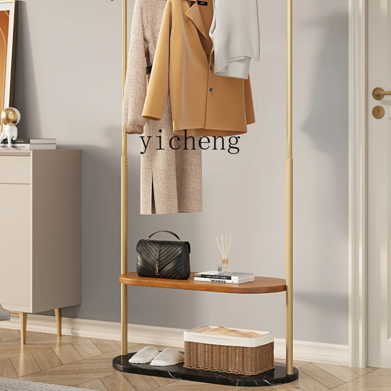 

Zf Bedroom Floor-Standing Rack Clothes Rack Room Stainless Steel Coat Rack Household