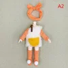 16cm Doll Clothes Suit Cute Princess Dress For 1/8 BJD Doll Ob11 T-shirt Hoodies Pants Suit Sweater Skirt DIY Doll Accessories 6