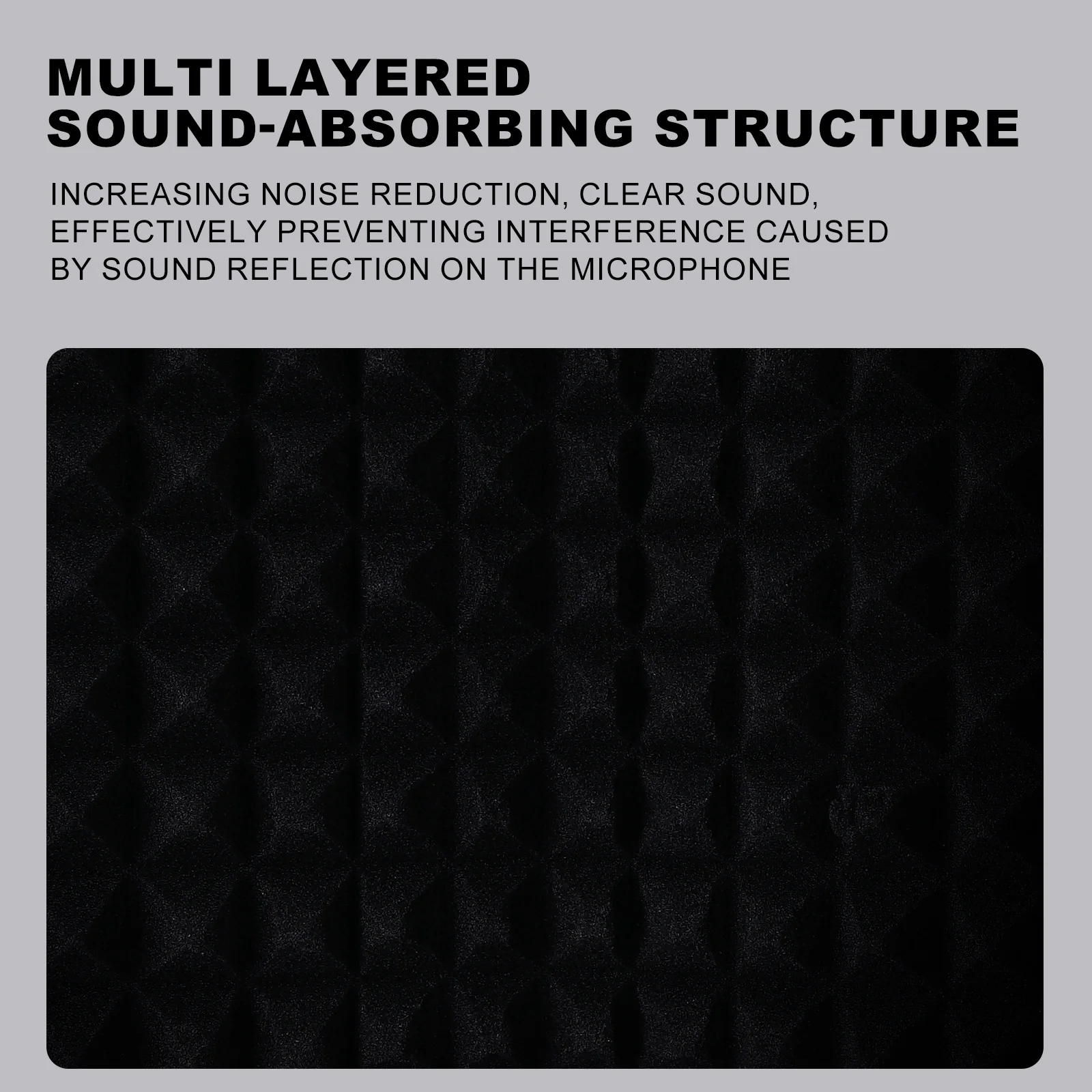 스튜디오 마이크 차음 부스 (높이 조절 가능 삼각대 스탠드, 고밀도 폼 팝 필터, 접이식 윈드스크린 포함)