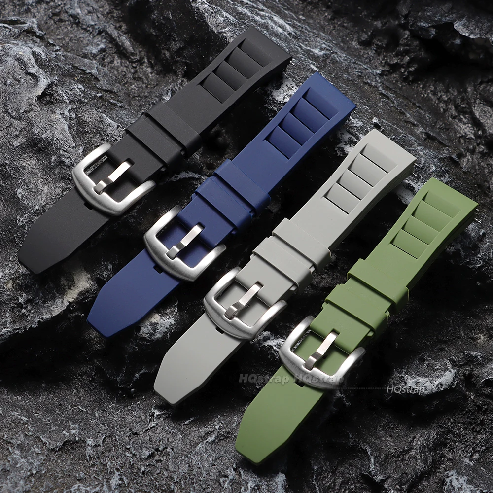 Elegant Silicone Watch Band - Universal Quick Release Strap