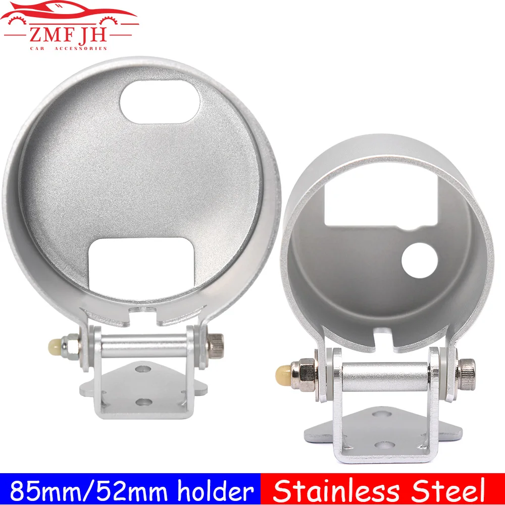 Gauge Pod 52mm 85mm Universal Gauge Cup Car Mount Holder Aluminum Material Single Auto Car Meter Pods Dash Pod Mount Holder