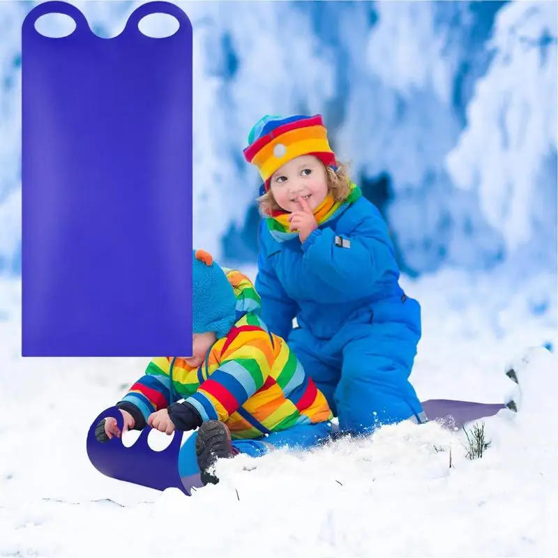 Roll Up Sled Flexible Snow Sled For Kids Portable Rolling Snow Slider For Children Lightweight Roll Up Winter