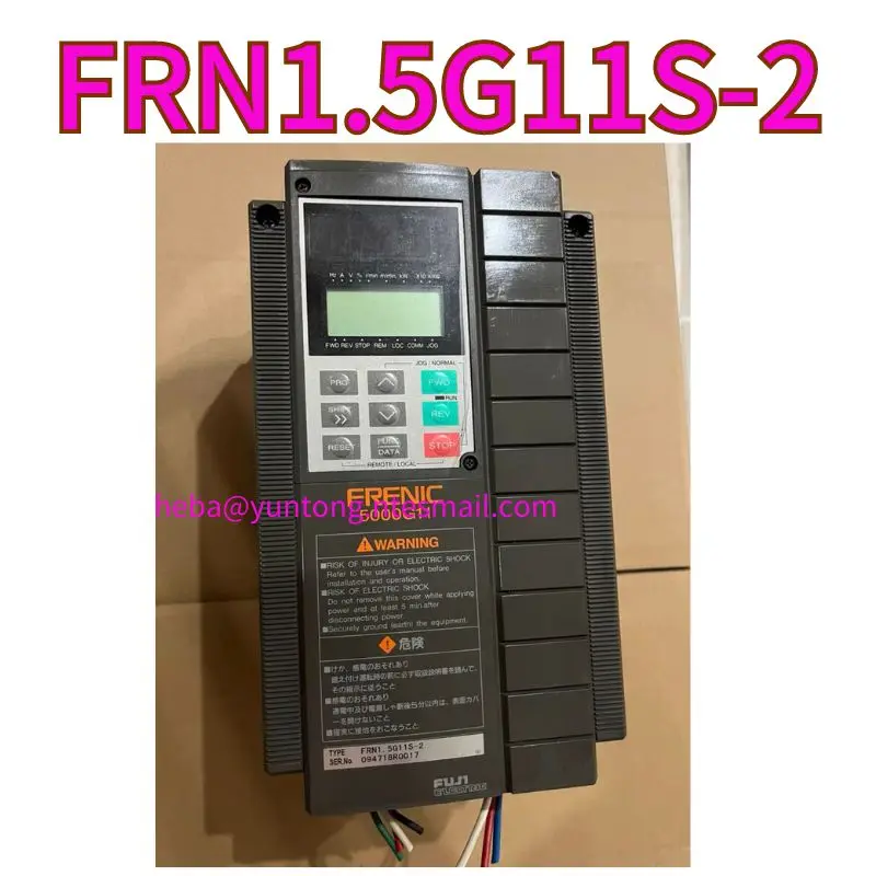 

Used FRN1.5G11S-2 frequency converter 1.5KW 220V