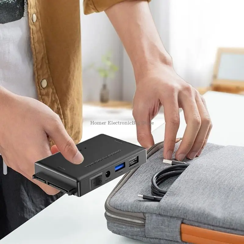 빠른 속도 5Gbps USB3.0 IDE 변환기 폭넓은 호환성을 위한 외장형 하드 디스크 드라이브 어댑터 도구 KINO