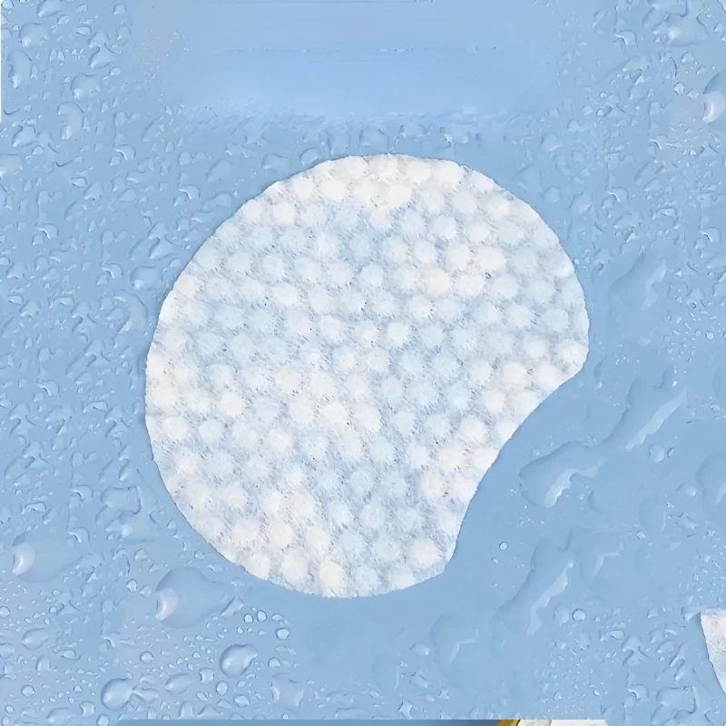 Description Picture 4 of itemDisposable Makeup Cotton Pad 300/600/1200pcs Soft Pearl Notched Design Facial Cleaning Wipes Makeup Remover Beauty Cosmetic Tool