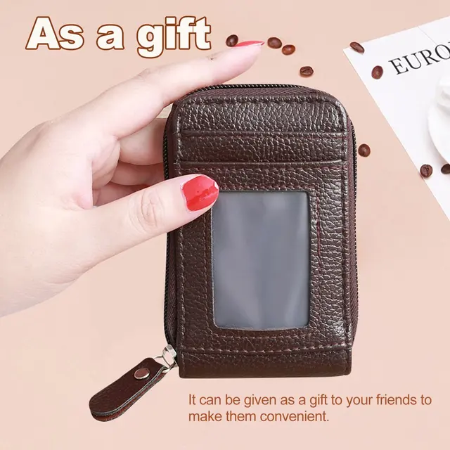 Új Érme Pénztárca Koreai Változat Pu Bőr Friss Alkalmi Divat Rajzfilm Férfiak Nők Hitel Útlevél Kártya Karácsonyi Ajándék - Image 4