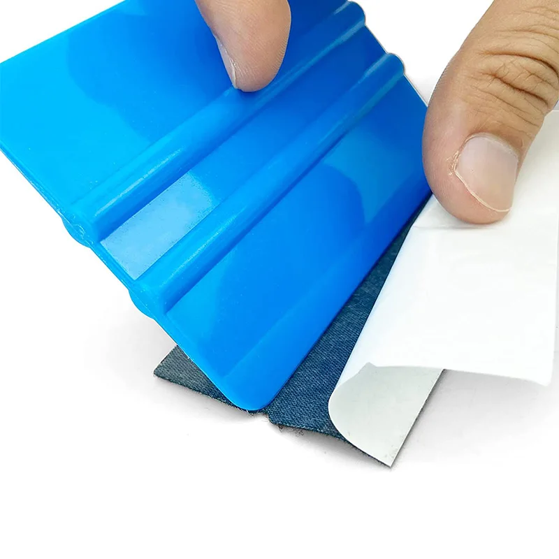 15Pcs Felt Cloth for Vinyl Film Scraper Car Wrap Fabric Felt Cloth for Carbon Fiber Hard Card Squeegee Window Tint Scraper 4