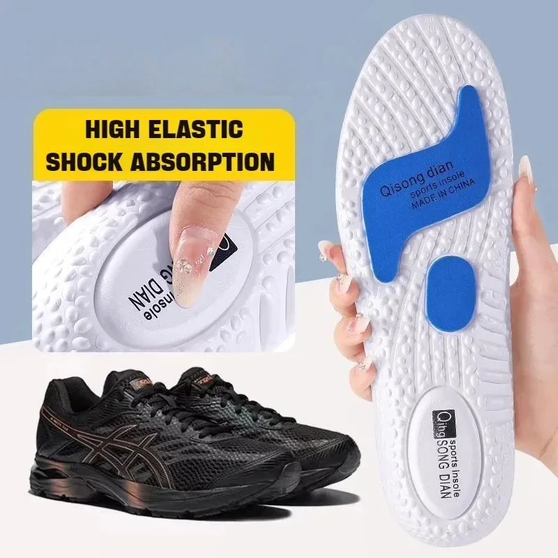 Sport Insoles Soft Shock Absorption Inserts Template Orthopedic Plantar Fasciitis Insole For Shoes Man Women Shoe Sole