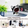 Cat Resin Craft Desktop Candy Storage Tray Container Creative Lucky Cat Storage Ornament Home Office Table Desk Decor 1