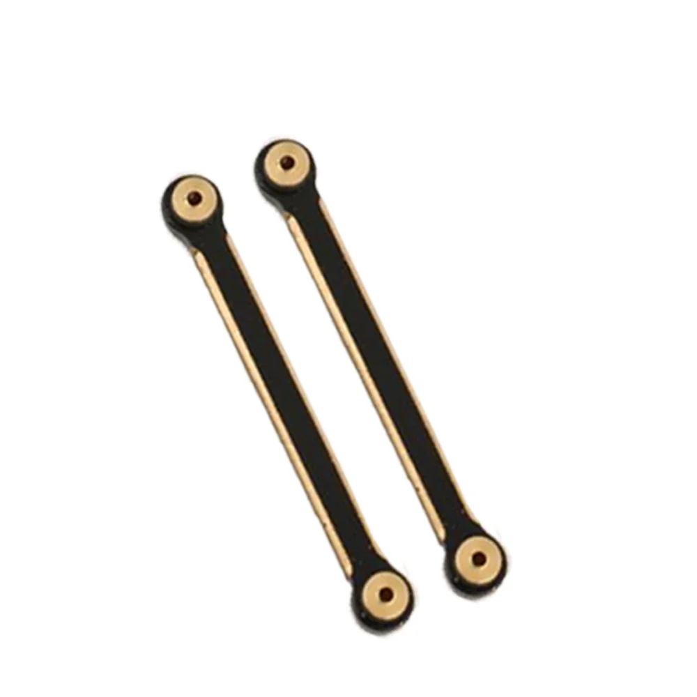 For Axial 1/24 SCX24 C10 AXI00001 AXI00002 AXI00006 Brass Pull Rod Car Body Links Set 1:24 Simulation Model Car Upgrade Parts 6