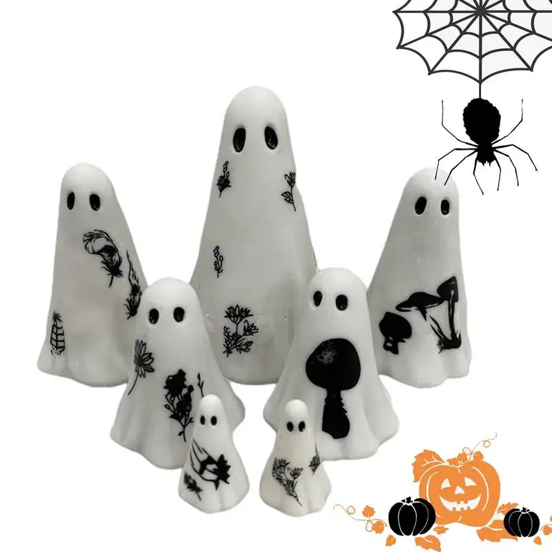

Cute Ghost Decor Decorative Miniature Home Decorations Exquisite Multifunctional Eco-friendly Handmade Ghost Figurines Haunted
