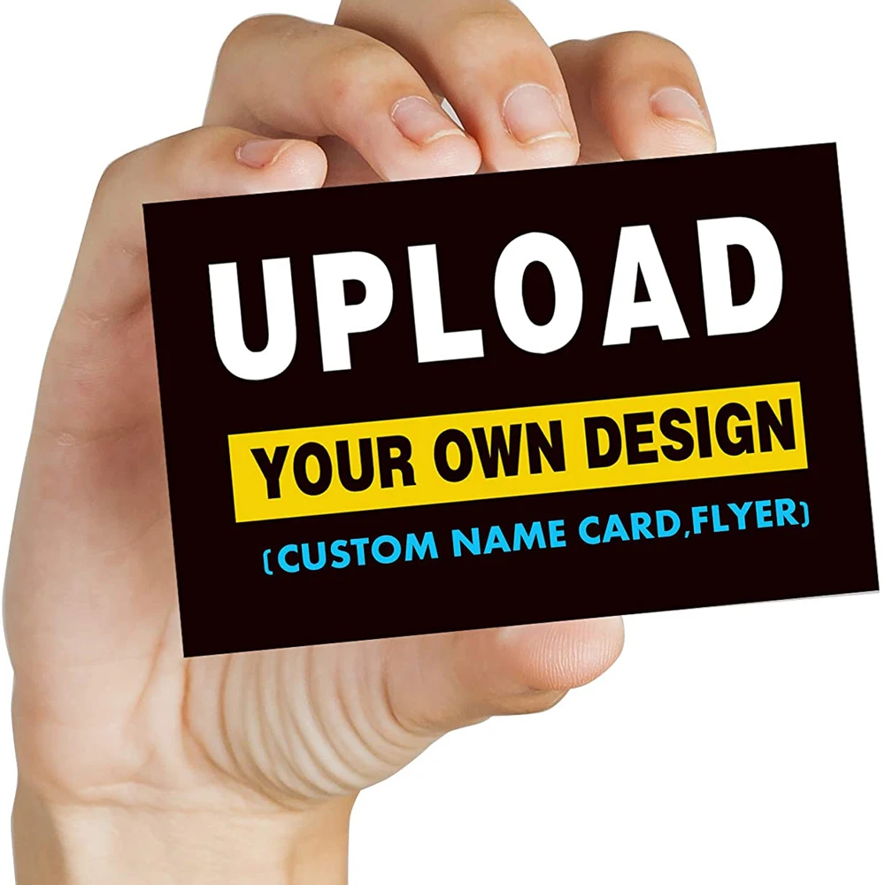 Custom Premium Business cards Thank You For Your Order Gift decoration card Personalized logo Wedding invitation |