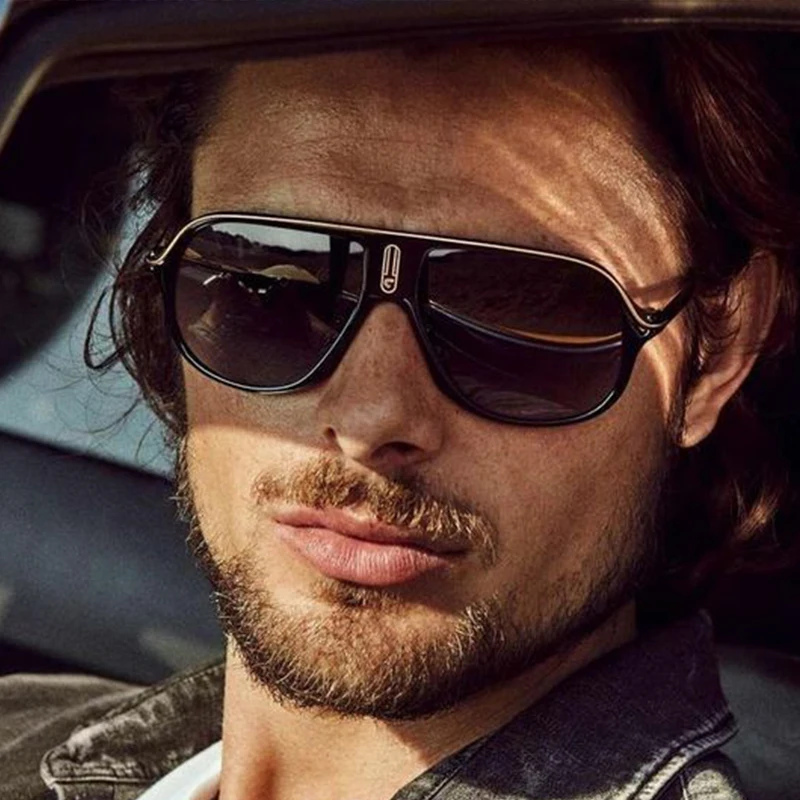 

New Unisex Sunglasses Women Men Pilot Frog Mirror Strong Shading To Protect The Eyes Sunglasses Polarizing Lenses Eyewear