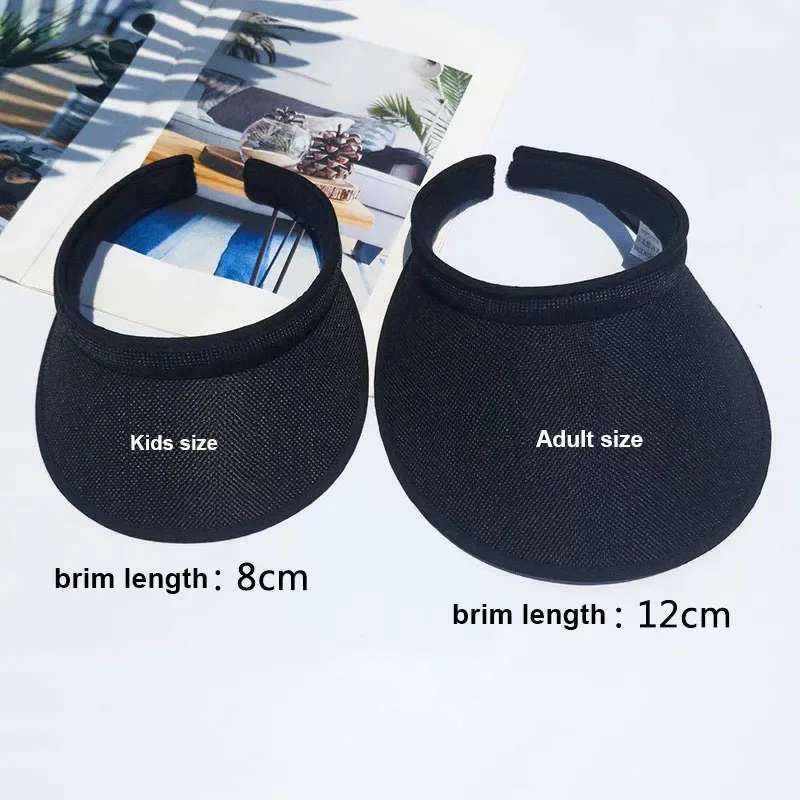 Sun Hats Women Casual Adjustable Visor Caps Outdoor Girls Boy