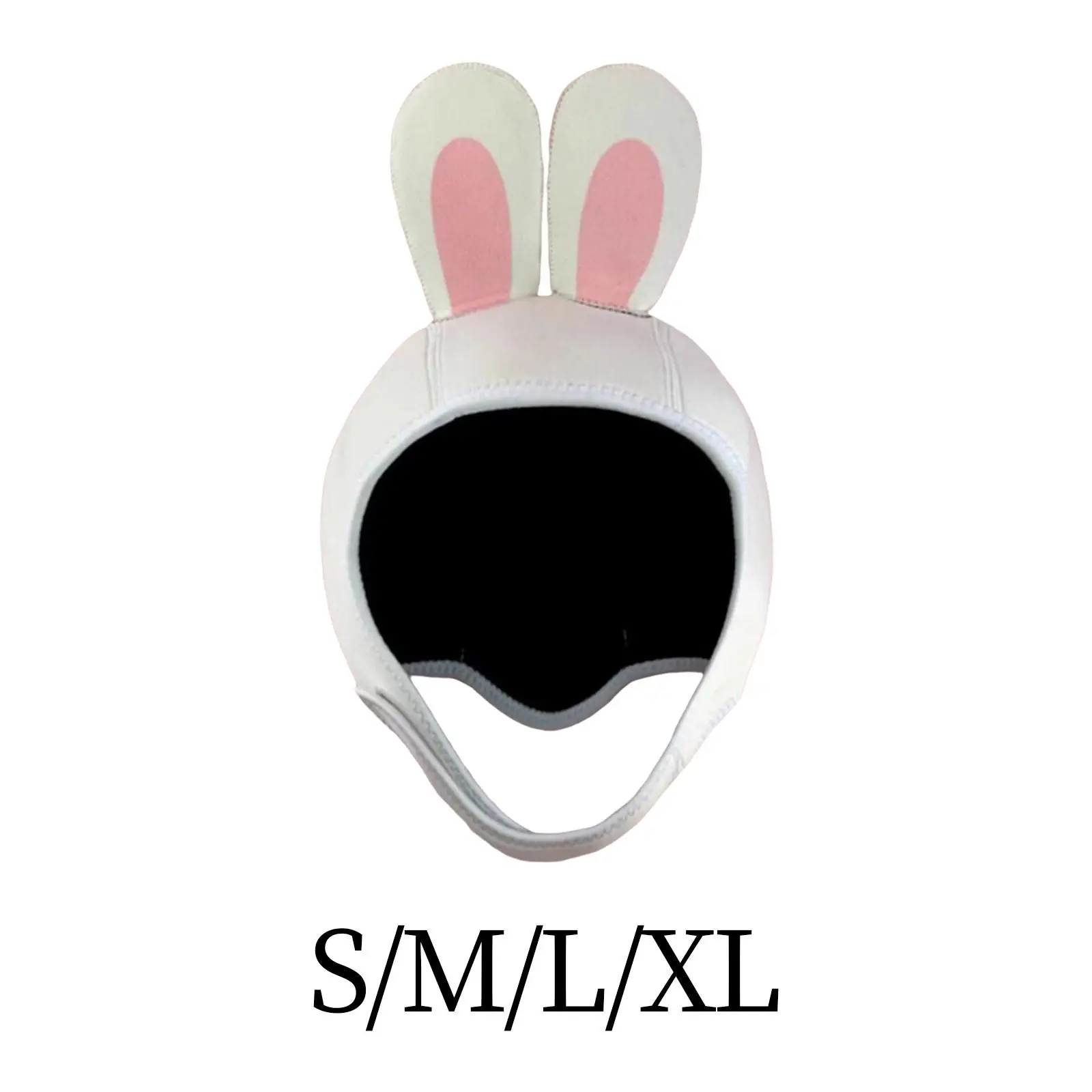Cartoon Rabbit Diving Hood 3mm Neoprene Diving Wetsuit Hood for Underwater