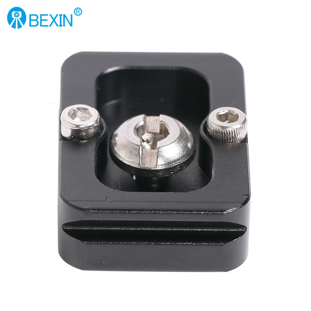 BEXIN Mini Plate Quick Release Plate Tripod 1/4 Screw Mount For Arca Swiss DSLR Camera