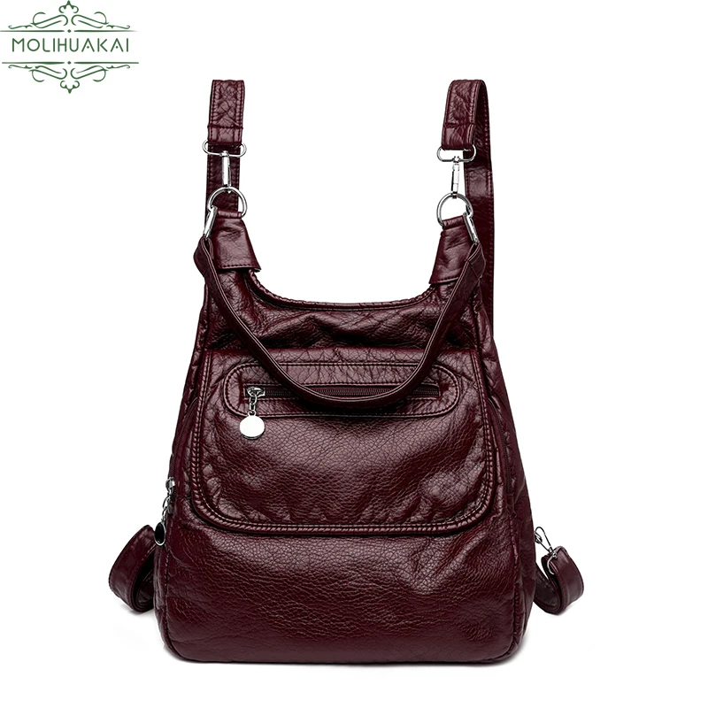 Mochila A La Para Mujer, Bolsos Multifunción Oxfor... - Grandado