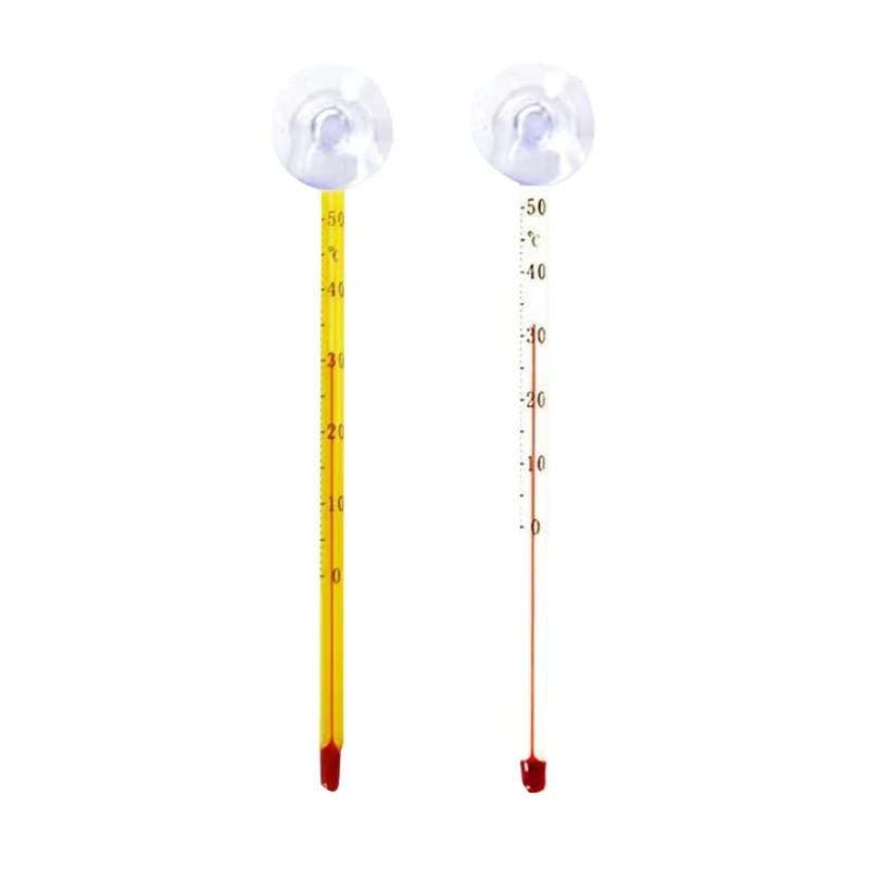 

High-Precisions Aquarium Thermometer Stick Easy-To-Read Fish Thermometer Dropship