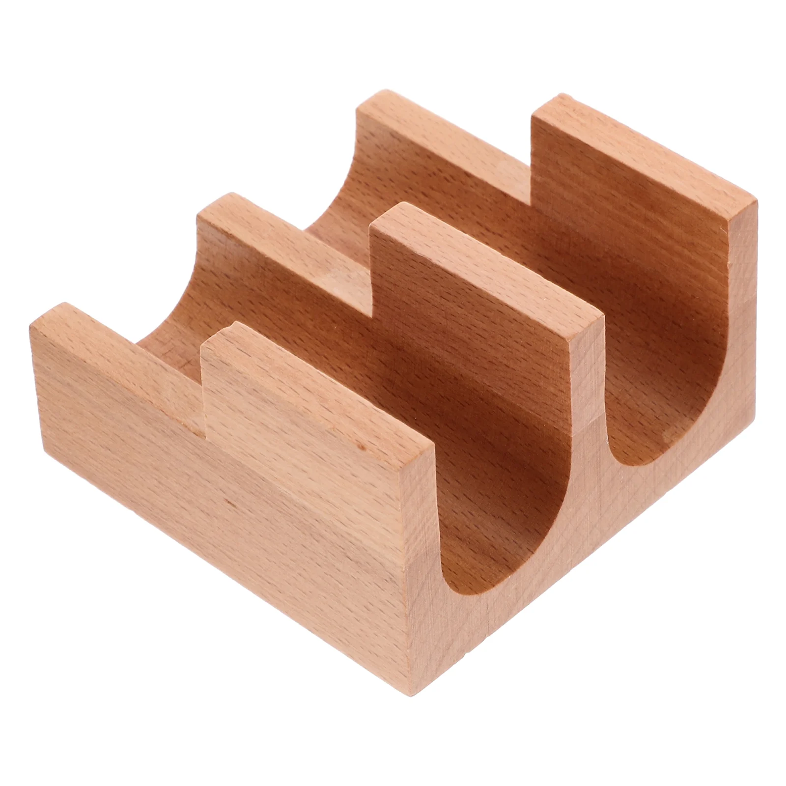 

Taco Holder Stand Wooden Sushi Rack Tray Sushi Countertop Rack Sushi U-shaped Holder