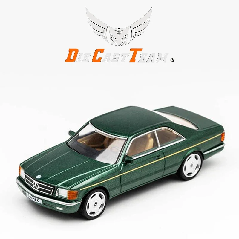 DCT 1/64 Mercedes Benz 500SEC Diecast Automotive Model Ornaments