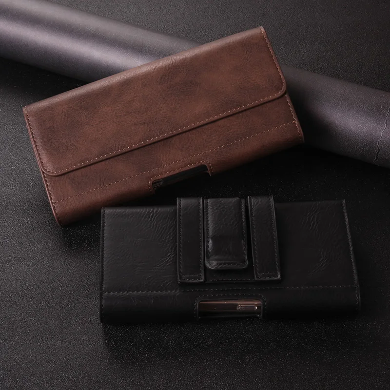Universal Horizontal Rubber Band Cell Phone Belt Pouch