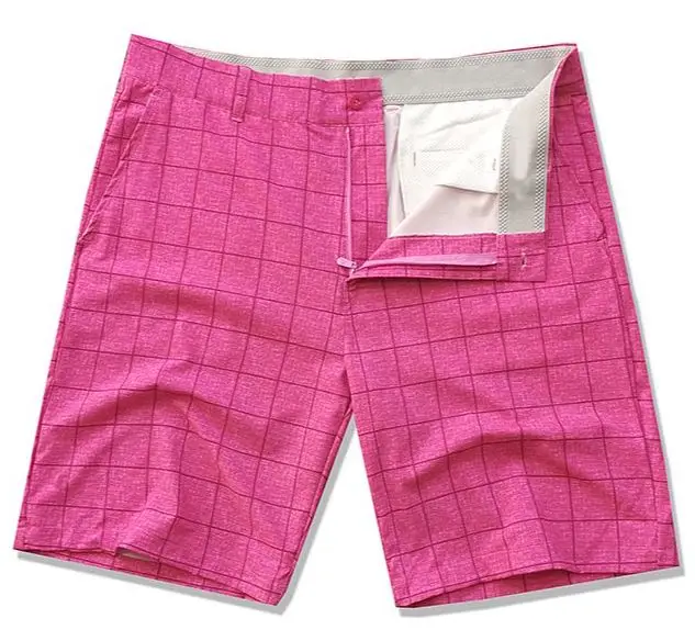Men Golf Shorts Man Stretch Sports Golf Shorts Lightweight Quick Dry Breathable Summer Short Mens Dry Fit Men
