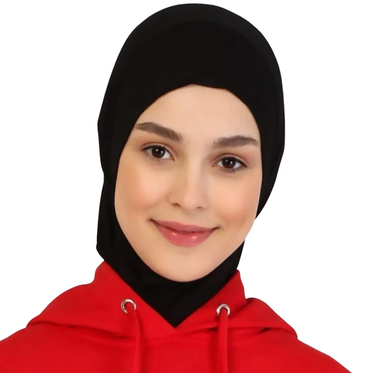 2/Pcs Crystal Hemp Wrinkle Hijab Instant Hijab Muslim Innerscarf For Woman Under Cap Hat Lady Solid Soft Headscarf Modal Jersey 3