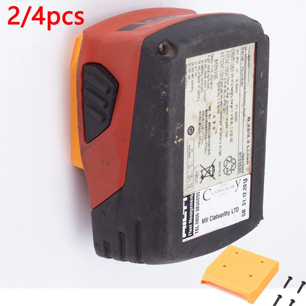 

For HILTI 22V B22 CPC Lithium Battery Wall Dock Holder Stand -Power Tool Accessories (Batteries not included)