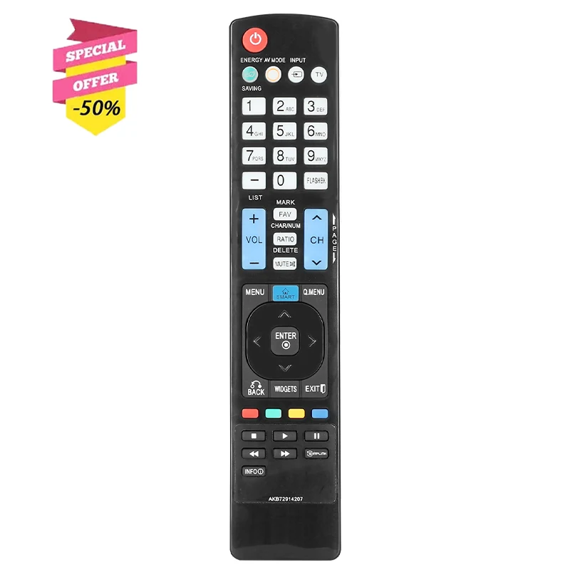 Telecomando Muslimex Per Lg Smart Tv 26 Ld350 32 Ld420 32 Ld450 46 Ld550 47 Ld420 47 Ld650 52 Ld550 26 Le5500 32 Le5300 47 Le7300
