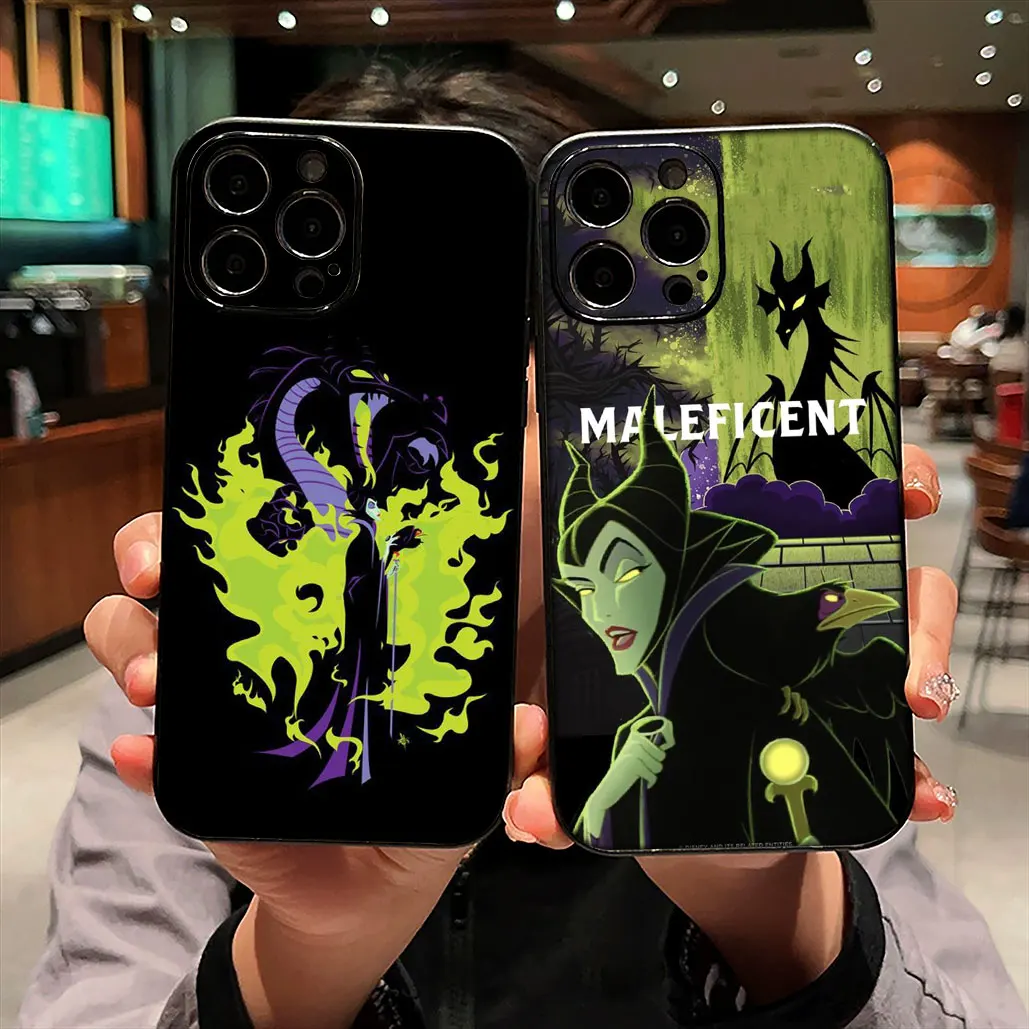 Maleficent Themed Protective Phone Case Cover