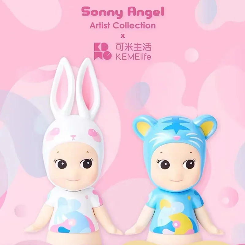 

Cute Sonny Angel All Things Are Spiritual Artist Series Rabbit Tiger Collectible Pvc Model Desktop Decoration Toy Surprise Gifts