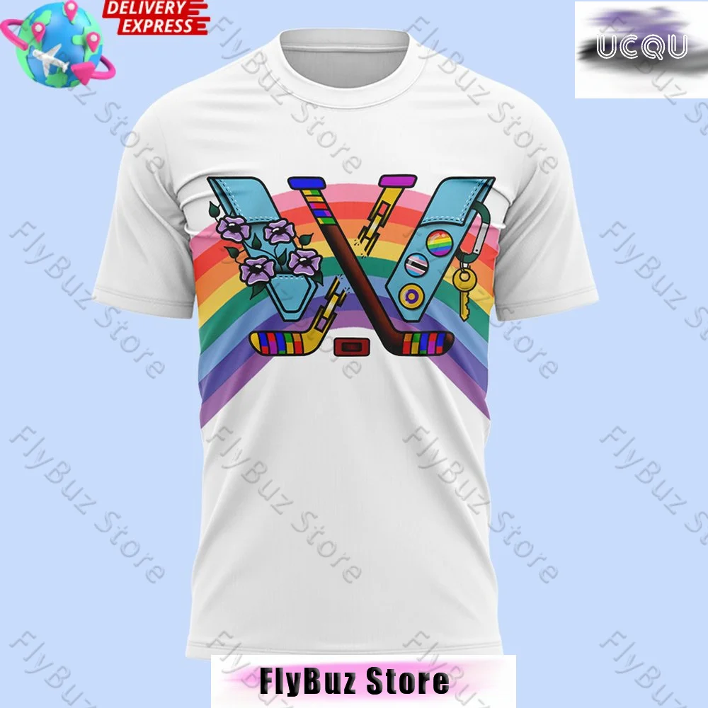 New Toronto Sceptres Celebrating Pride Men T-Shirt Fashion Street Quick-Drying Training Suit T-Shirt Children Adult
