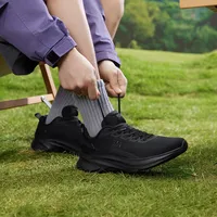 361 degrés hommes chaussures de course vêtements absorbant les chocs fond épais résistant décontracté tout-Match maille mâle Sneaker 672412233 2