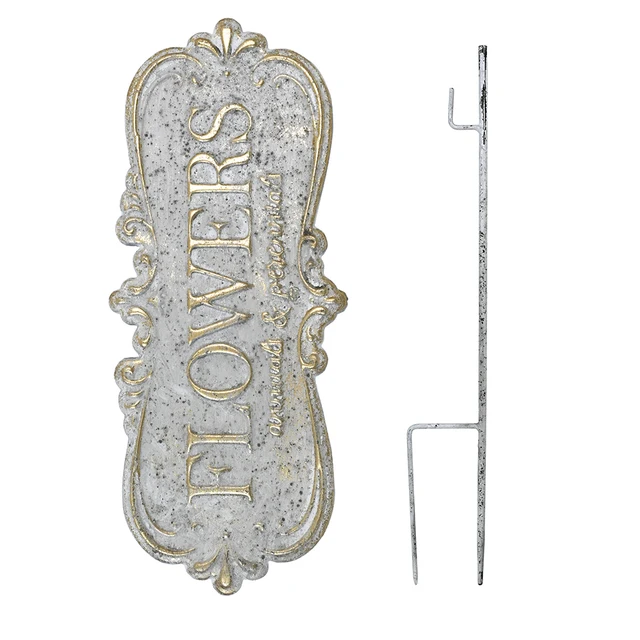 Fémdekoratív Kerti Tétek Kültéri Tavaszi Dekoráció Beltéri És Átjáró Terasz Gyep 18 Hüvelyk - Image 6