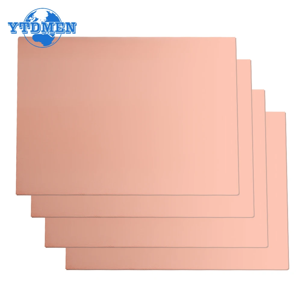 5PCS FR4 Single Sided PCB 5x7cm Copper Clad Plate Laminate Circuit Board 5*7cm Diy PCB Kit prototype pcb board,pcb welding kit