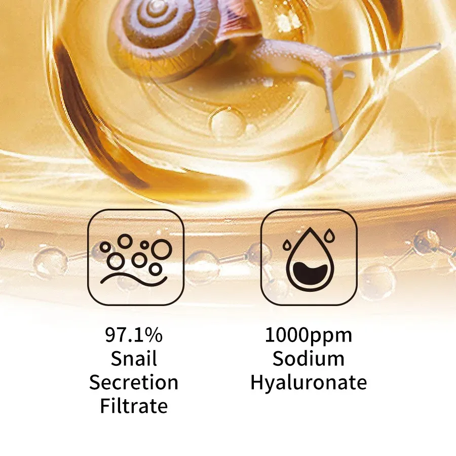 Snail Mucin 96% Skin Care Facial Essence Fading Fine Lines Repair Essence Firming Facial Leaving Skin Looking Youthful Radiant 6