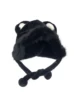 A Winter Cute Bear Ear Warm Hat Women Plush  Beanie Hat Girls Windproof  Cap 3