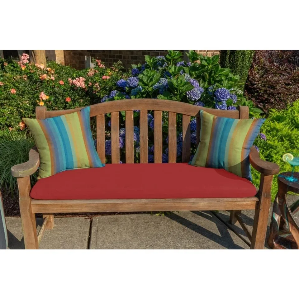 Sunbrella Outdoor Bench Seat Cushion 48x18 Inches