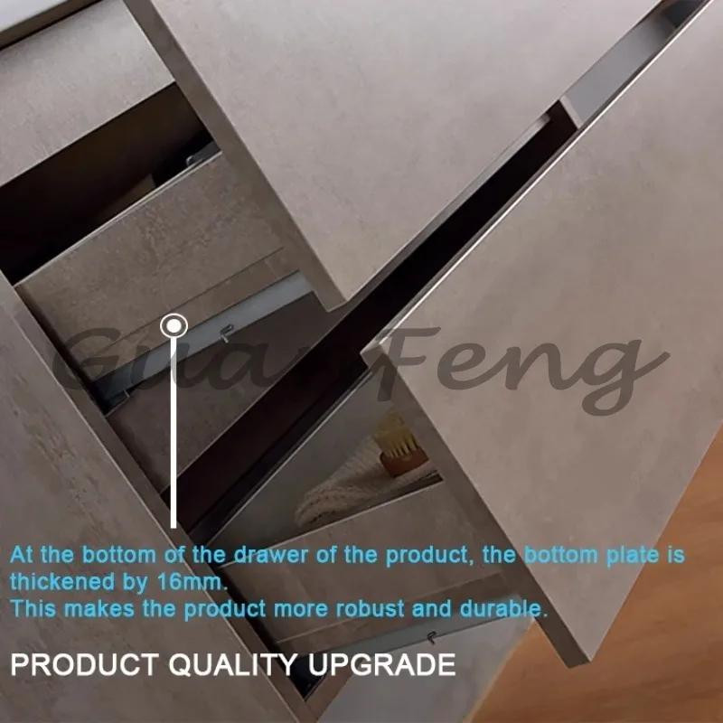 Modern Bathroom Vanity Sink & Cabinet Set 4