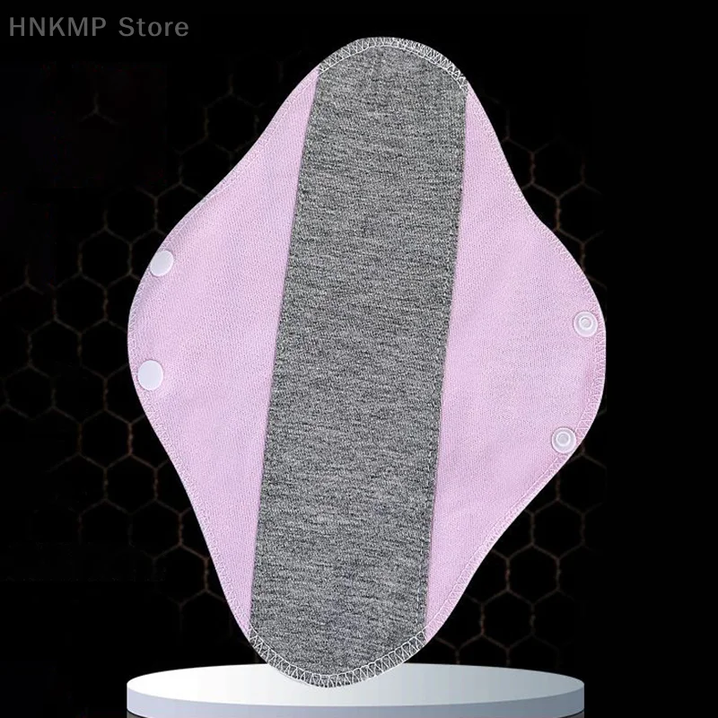 5 PCS 23CM Anti-slip Graphene Antimicrobial Sanitary Pads Reusable Care Pads Breathable Maternity Menstrual For Women