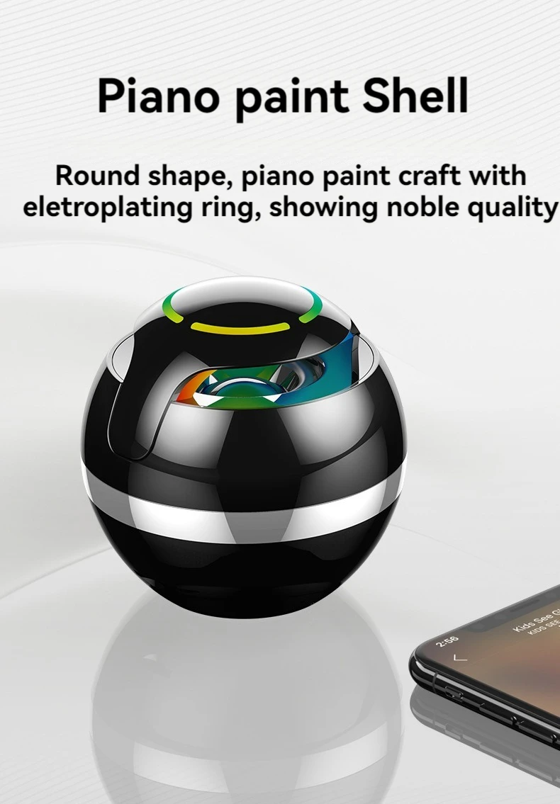 Mini Bluetooth Speaker Globe Bluetooth Speaker Colorful Breathing Lights Flash With Music Portable Outdoor Home Card Mini Speakers bluetooth speaker,portable speaker,mini bluetooth speaker,mini sound box