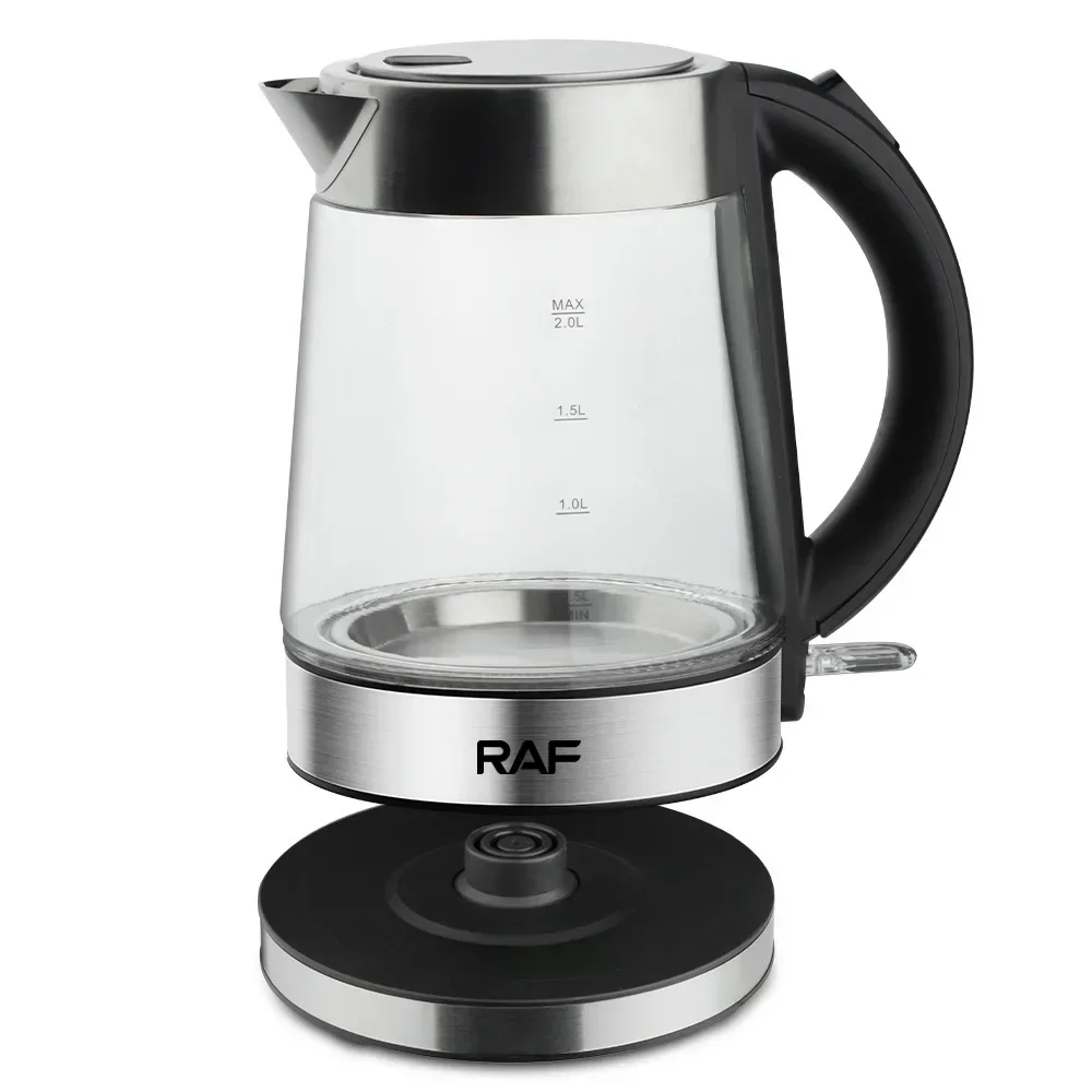 Electric Kettle - 2L Hot Water Boiler - Speed-Boil Glass Tea