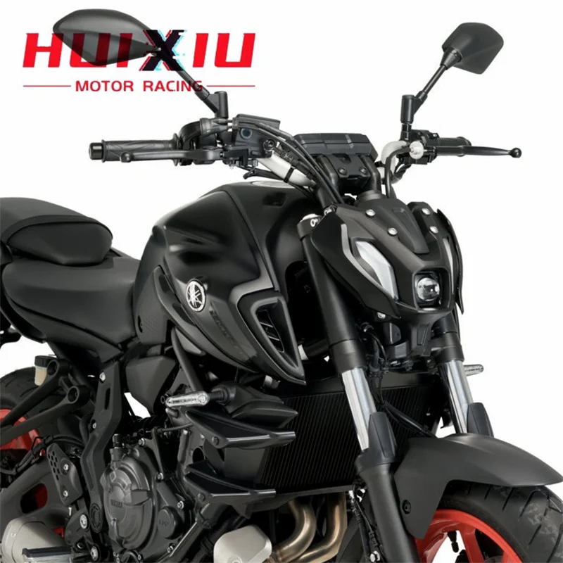 Motorcycle Winglet Motorcycle Wing Kit Fit for MT-07 MT07 SP-Motorcycle Sport Downforce Naked Side Spoilers Aerodynamic Wind Wing Deflector