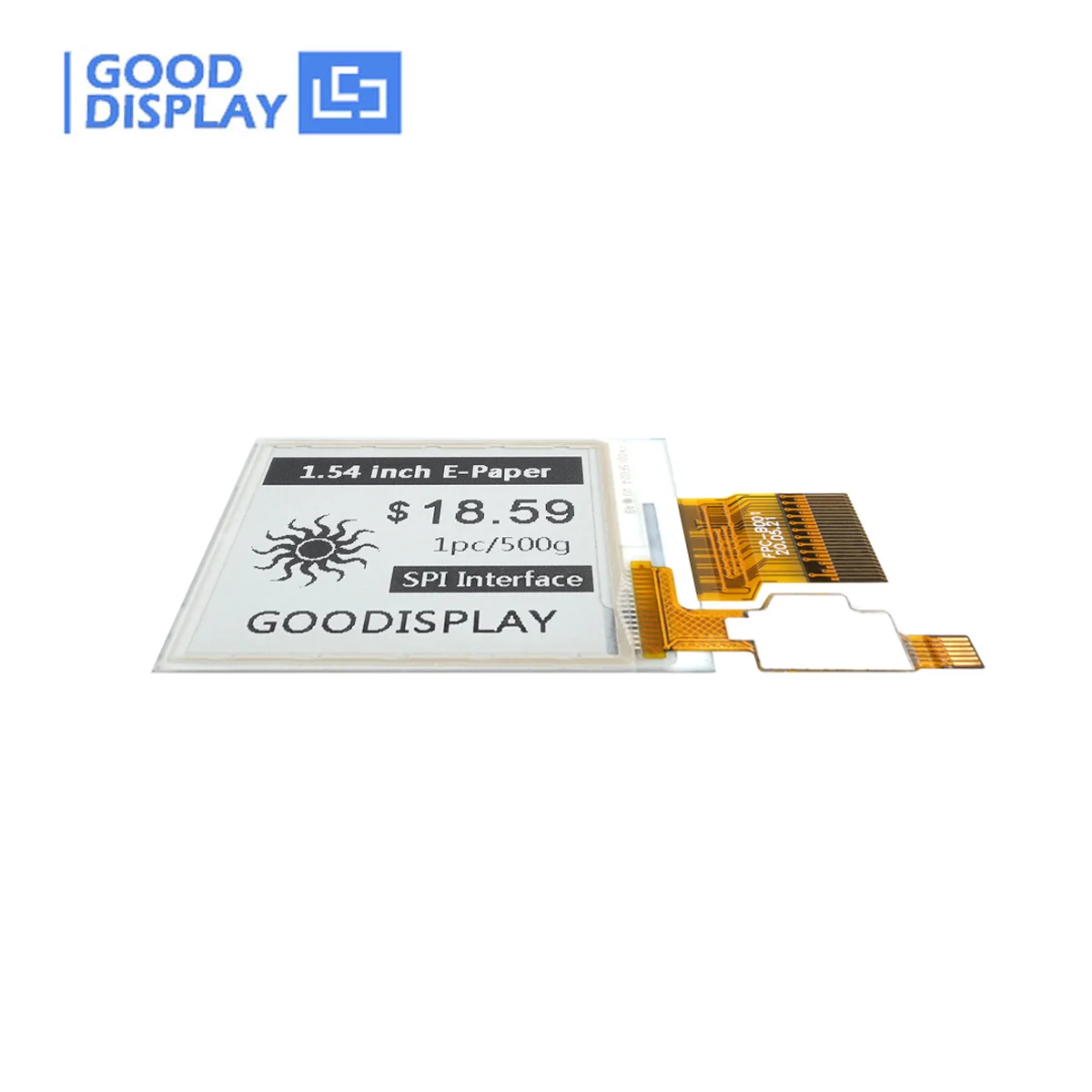 Polegada Epaper Display 200x200 Resolução Parcial Tela Atualização Toque Eink Display Gdey0154d67-t03 1.54 - Imagem 6